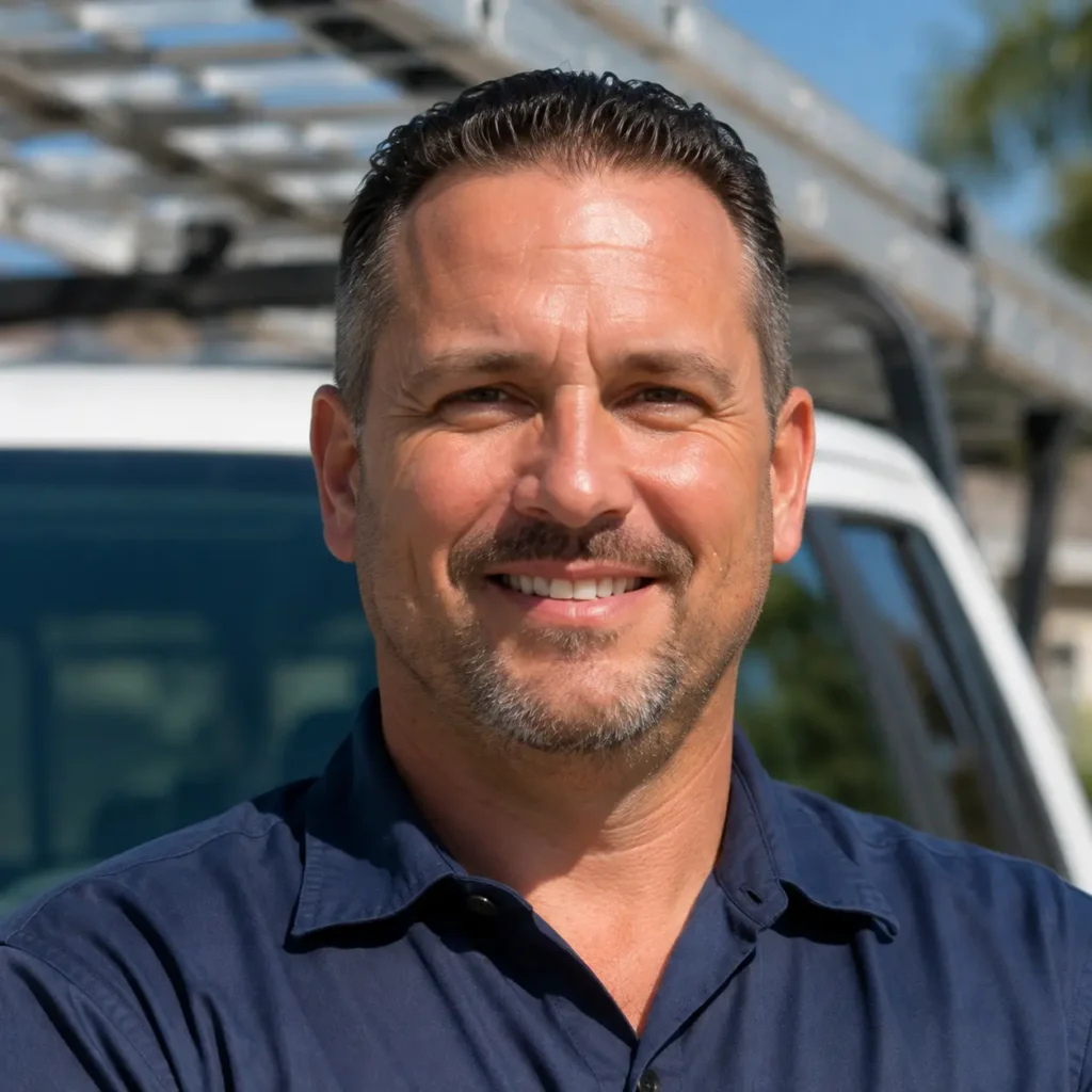 About Us 1 Sal Ferrante, owner of Palm Coast Garage Door Co. — Flagler County licensed garage door technician